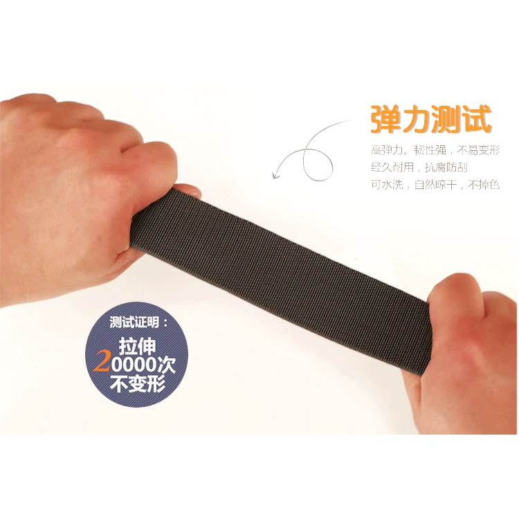 Thắt Lưng Vải Canvas Co Giãn Không Kim Loại Dành Cho Nam Nữ