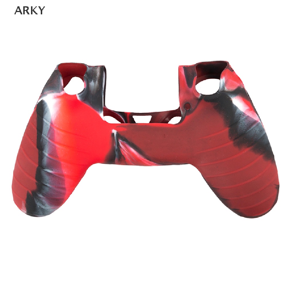 Vỏ Bọc Tay Cầm Chơi Game PlayStation 4 PS4 Họa Tiết Rằn Ri Bằng Silicone Cao Su
