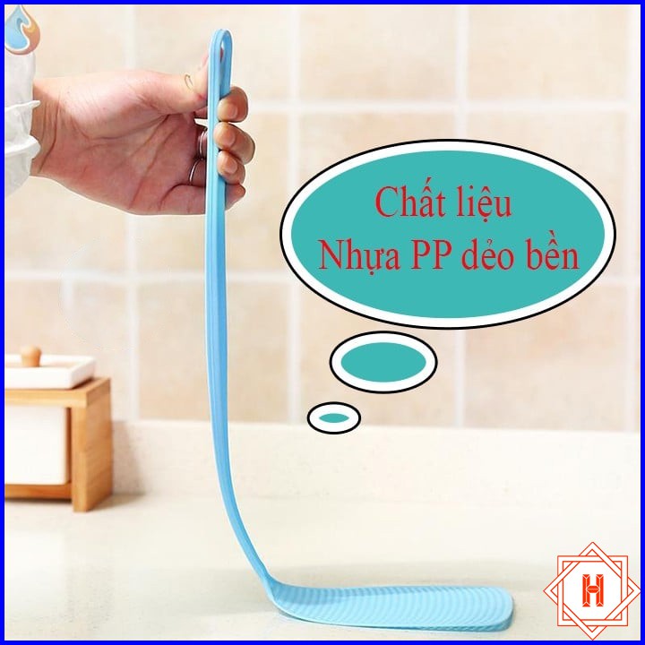 Vỉ đập ruồi nhặng tiện ích cán dài dạng dẹt tiện dụng { H }