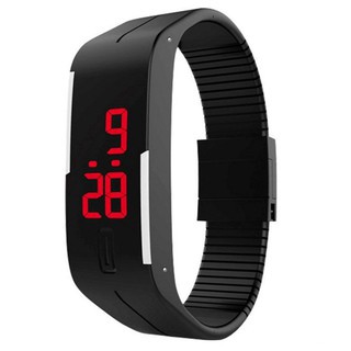 Đồng hồ đèn led thể thao dây silicon chống nướchaz