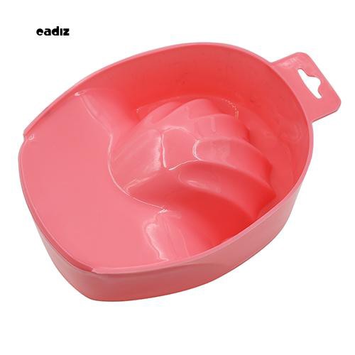 [Hàng mới về] Khay nhựa màu trơn dùng để rửa lớp sơn móng tay hiệu quả cao