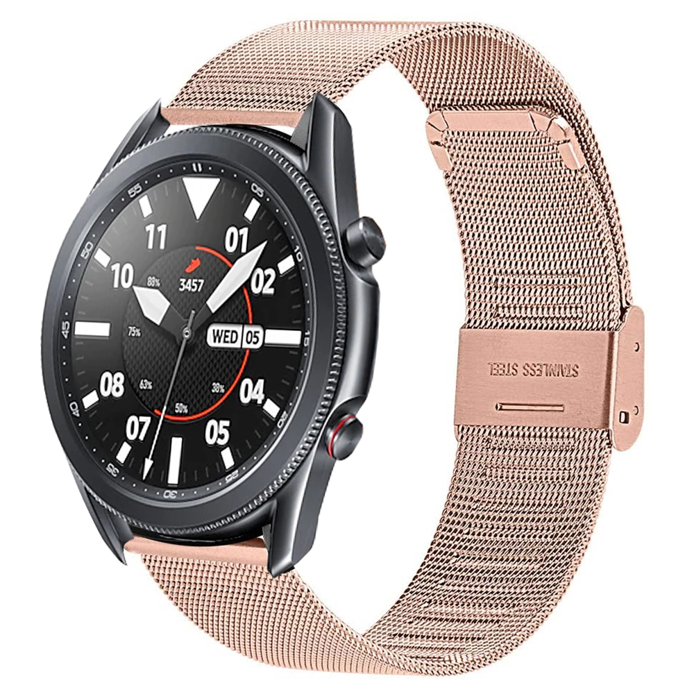 Dây Đeo Milanese Cho Đồng Hồ Samsung Galaxy Watch 3 45mm 41mm/ Active 2/ Galaxy 46mm 42mm/ Gear S3 S2 20mm 22mm