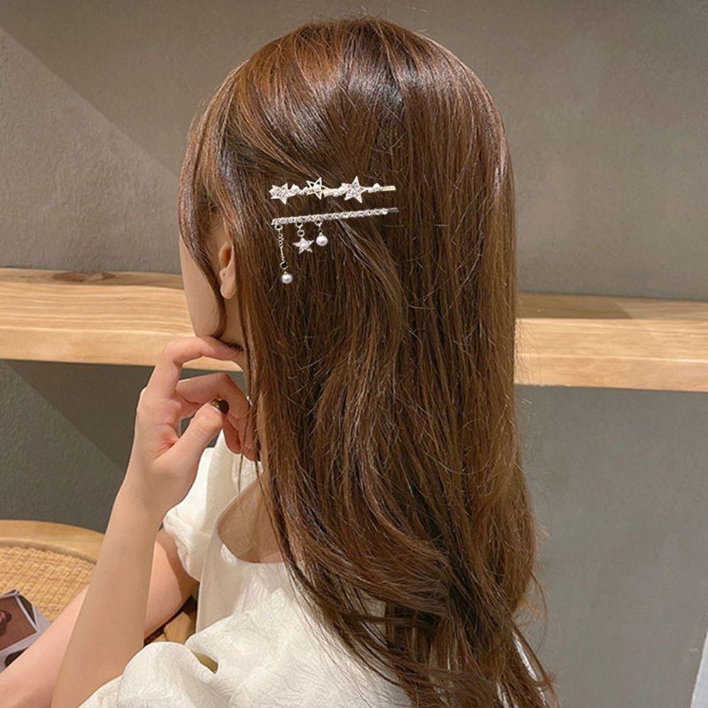 IVORY Kẹp Tóc Ngôi Sao Phong Cách Hàn Quốc Cho Nữ