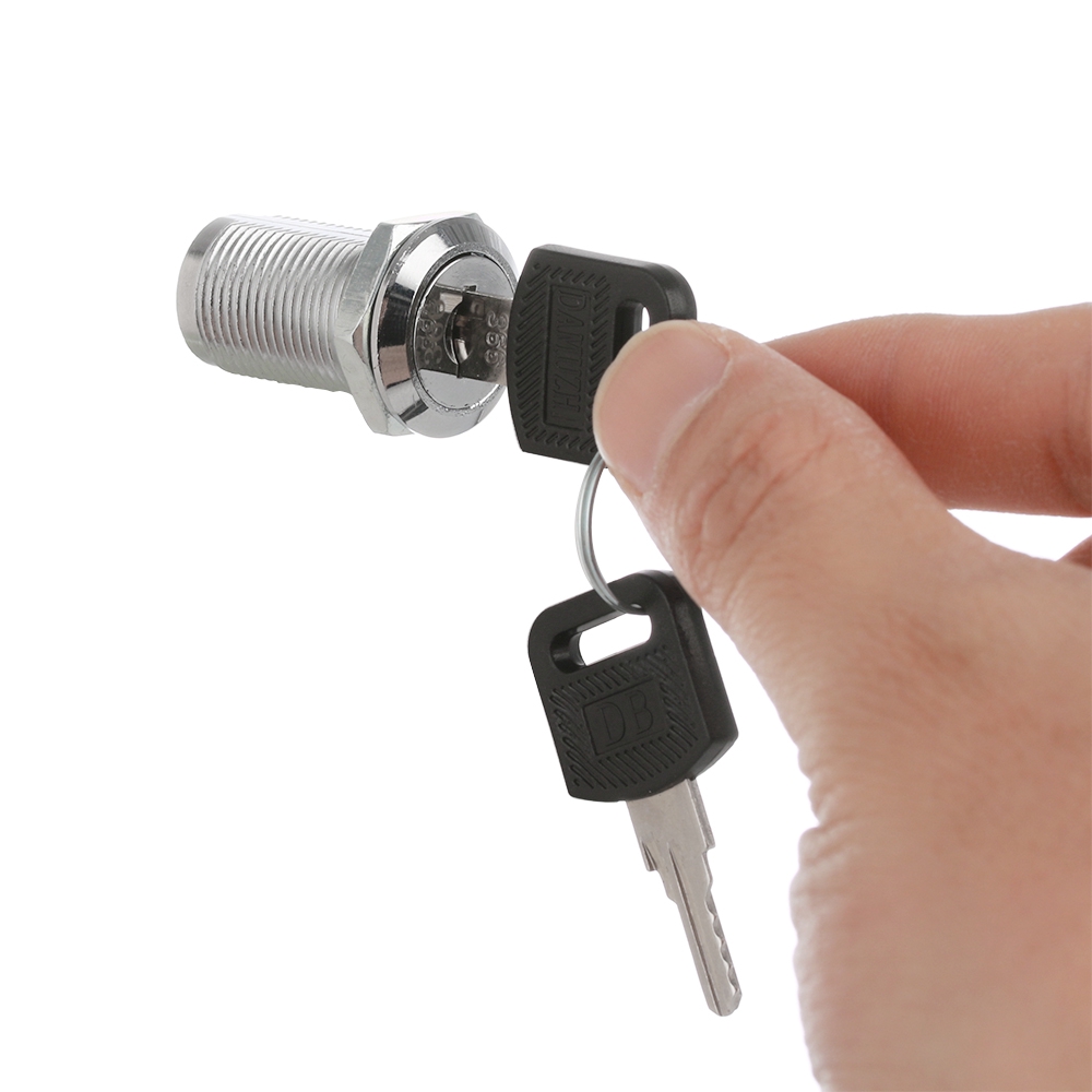Bộ ổ khóa và chìa khóa 10/16/20/25/30mm bảo vệ hộp thư/tủ kéo trong nhà tiện lợi