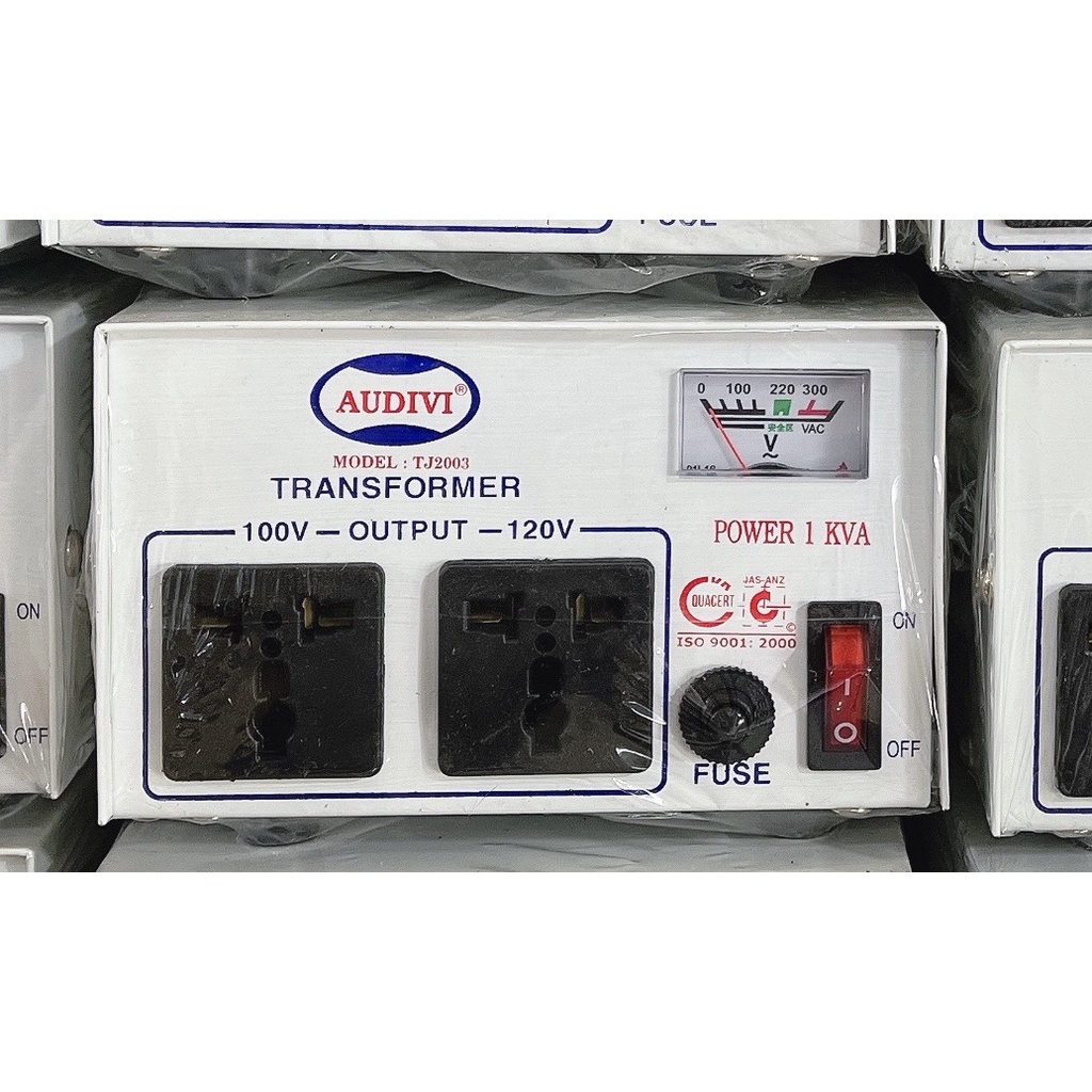 BIẾN ÁP , BIẾN THẾ 1KVA-1000VA / 220V ~ 100V,110V DÂY NHÔM