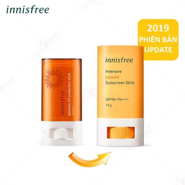 Kem chống nắng dạng thỏi tiện dụng Innisfree Intensive leisure Sunscreen stick SPF50+ PA++++