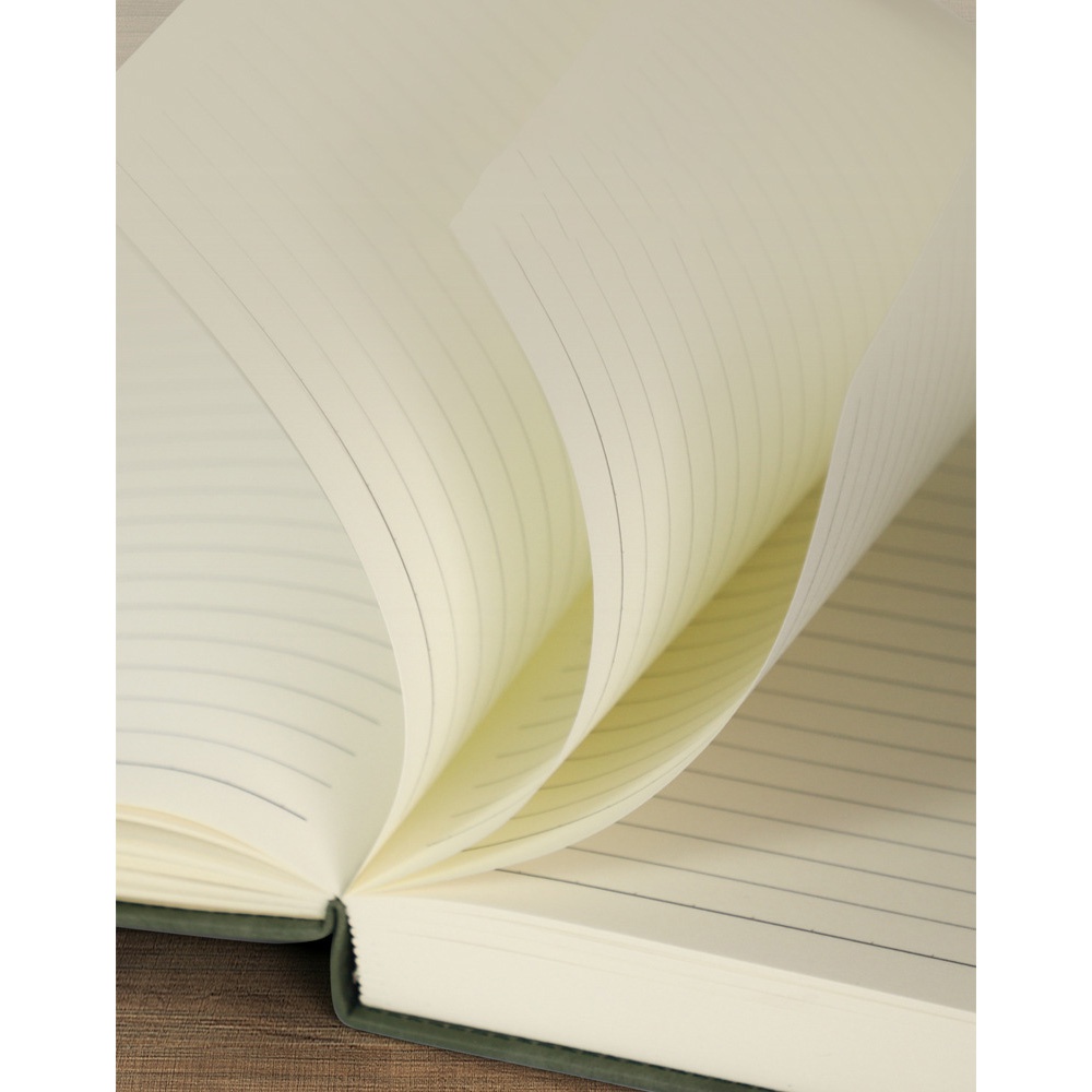 Sổ tay bìa da SOLANO sổ tay ghi chép size A5 200 trang họa tiết hươu Don't Give Up cá tính SN-001371