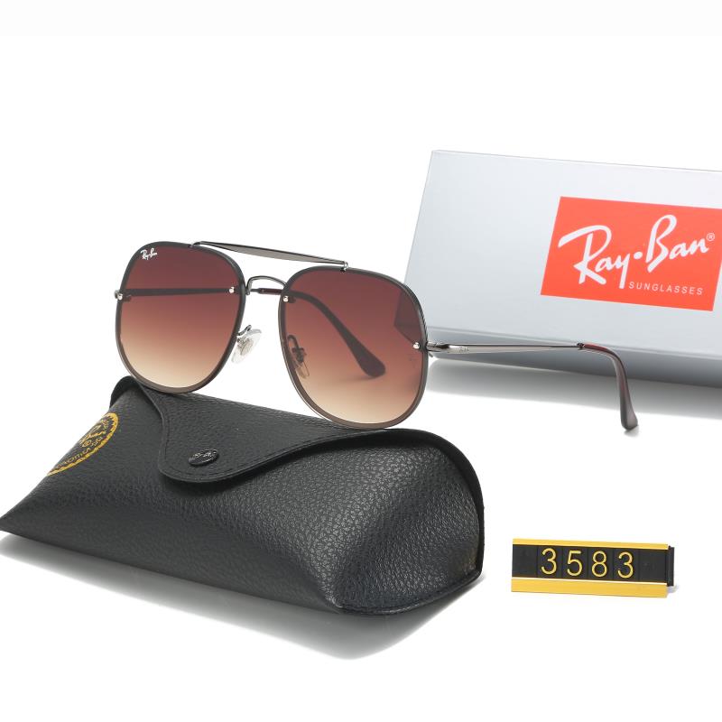 Ray-Ban_ chính hãng Kính râm 2021 Thời trang Hàn Quốc mới Kính râm nam nữ một mảnh Cặp đôi hợp thời trang Du lịch ngoài trời Kính râm lái xes