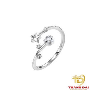 Nhẫn bạc nữ s925 hình ngôi sao xinh xắn | Bạc Thành Đại