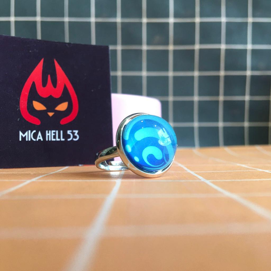 Nhẫn Genshin Impact Nhẫn Anime Manga Game Genshin Impact nhiều màu tùy chọn cho nam nữ