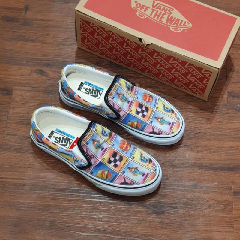 Giày Vans Slip On Classic Los Istoria La Dama Waflle Icc Pro Chất Lượng Cao