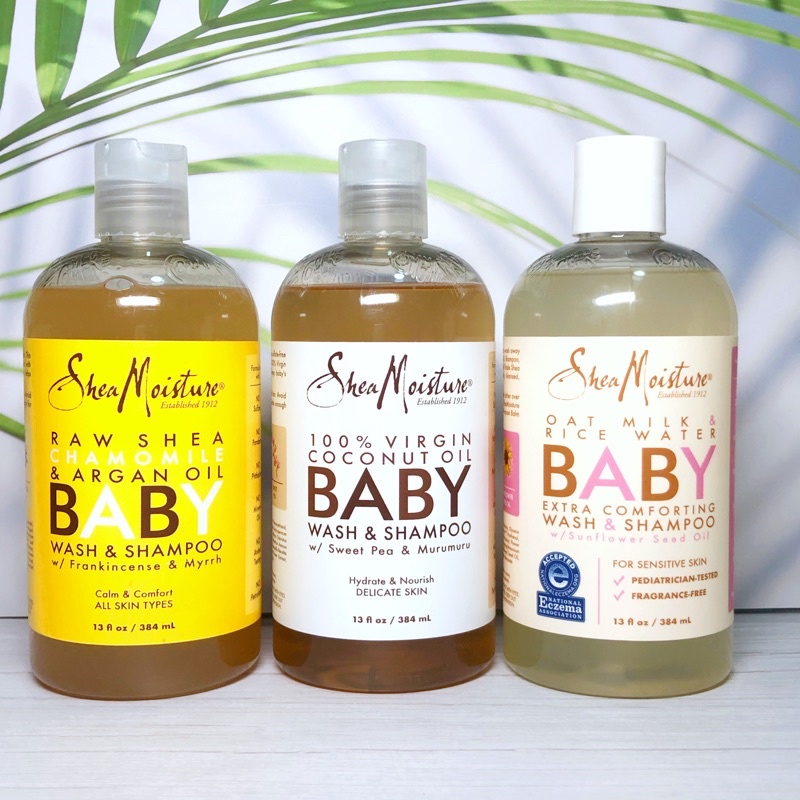 Sữa tắm gội toàn thân Shea Moisture Baby 384ml