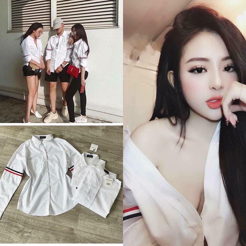 [Mã WAMST111 giảm 15k đơn 99k] ÁO SƠ MI QUỐC DÂN VIỀN TAY SIÊU HÓT CHO BẠN NỮ | BigBuy360 - bigbuy360.vn