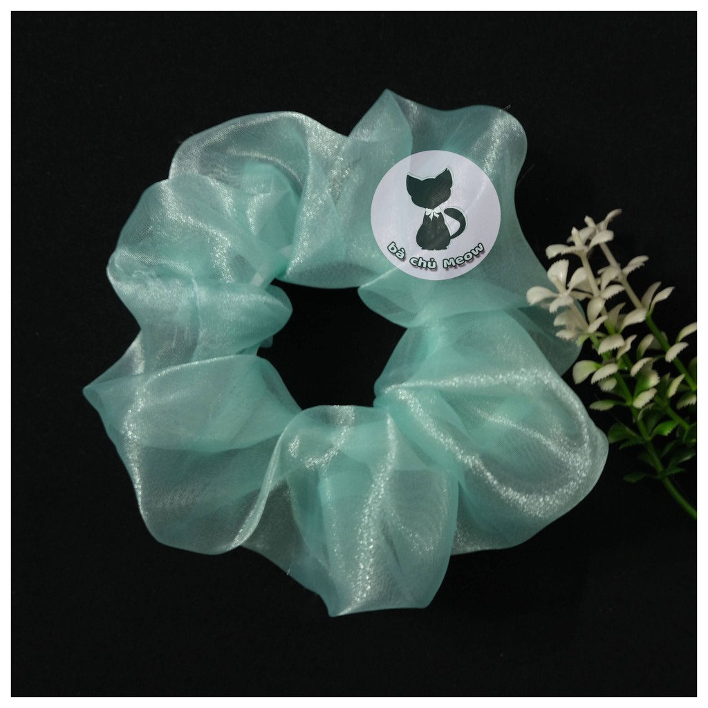 Dây cột tóc - Đồ cột tóc phong cách Vintage - Scrunchies dễ thương