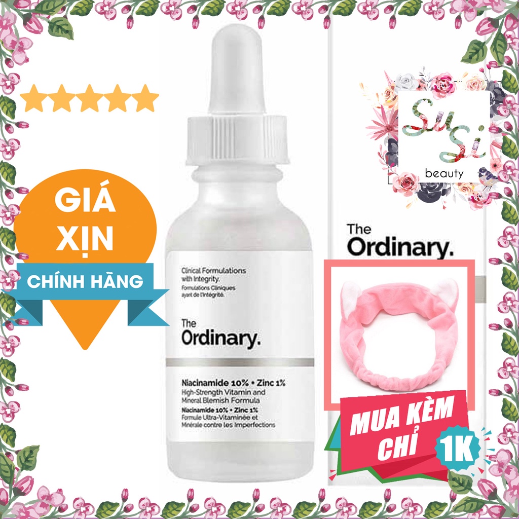 THE ORDINARY - Tinh chất Niacinamide 10% + Zinc 1%