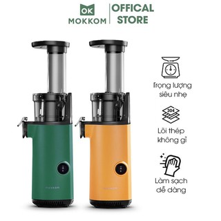 Máy ép trái cây hoa quả tốc độ chậm mokkom mk-sj00 - 600l - 130w