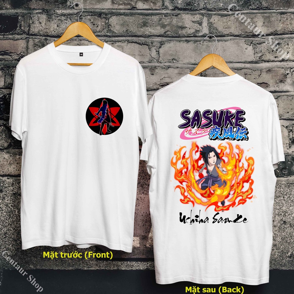 ❣️ Áo Uchiha Sasuke - Áo Naruto - Sasuke T-Shirt - Team 7 T-Shirt cực chất - USK-008