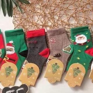 Set 10 Đôi Tất Noel Siêu Yêu Cho Bé (1 Đến 12 Tuổi)