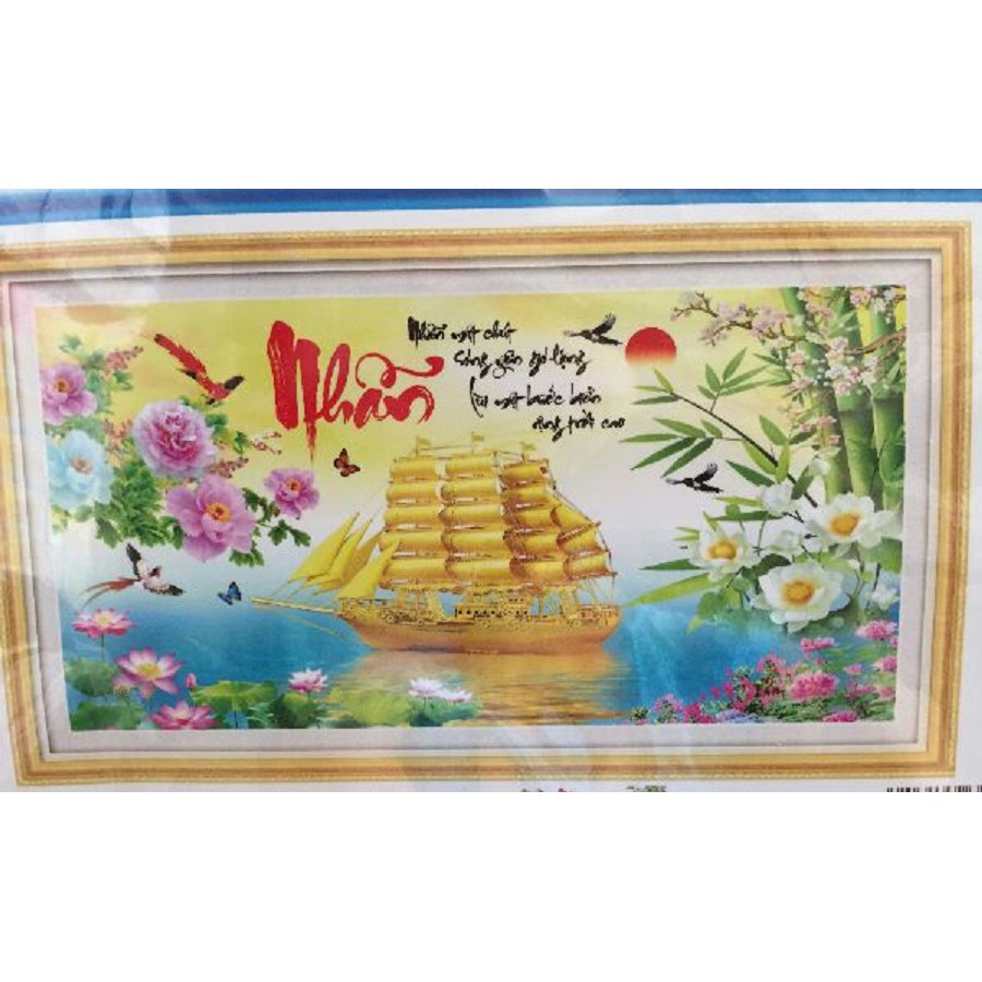 tranh thêu Nhẫn DV6136