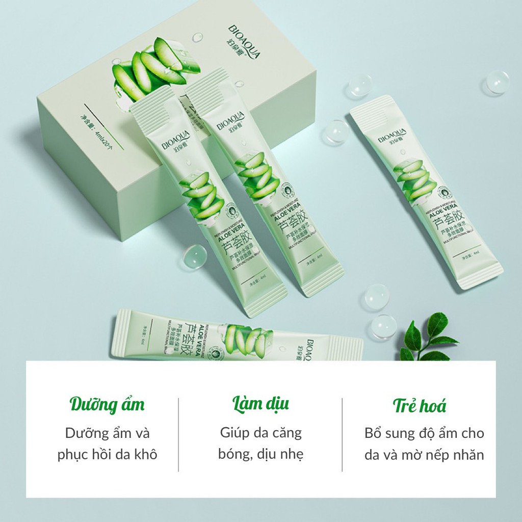 Mặt Nạ Ngủ Cấp Ẩm Sáng Da Nha Đam và Nam Việt Quất Chính Hãng Bioaqua - Dưỡng ẩm Cấp Collagen Phục Hồi Da