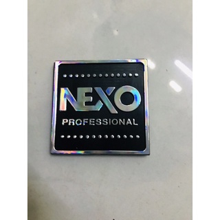 Tem loa nhựa cứng nexo, giá 1 cặp