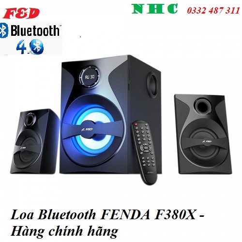 Loa Bluetooth cao cấp FENDA F380X có điều khiển - Hàng Chính Hãng