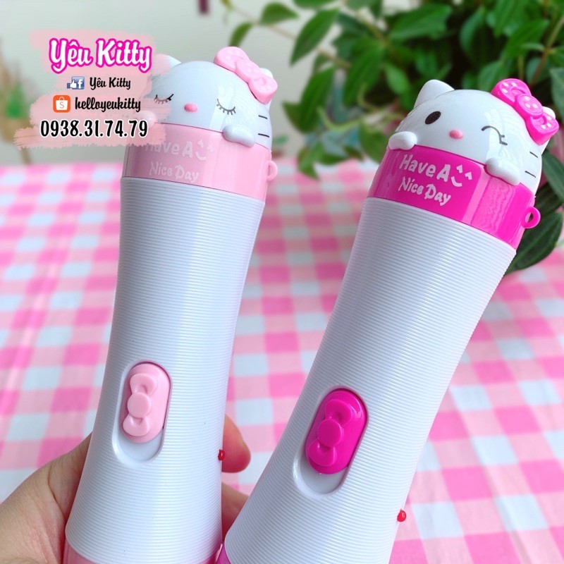 Đèn pin sạc Hello Kitty