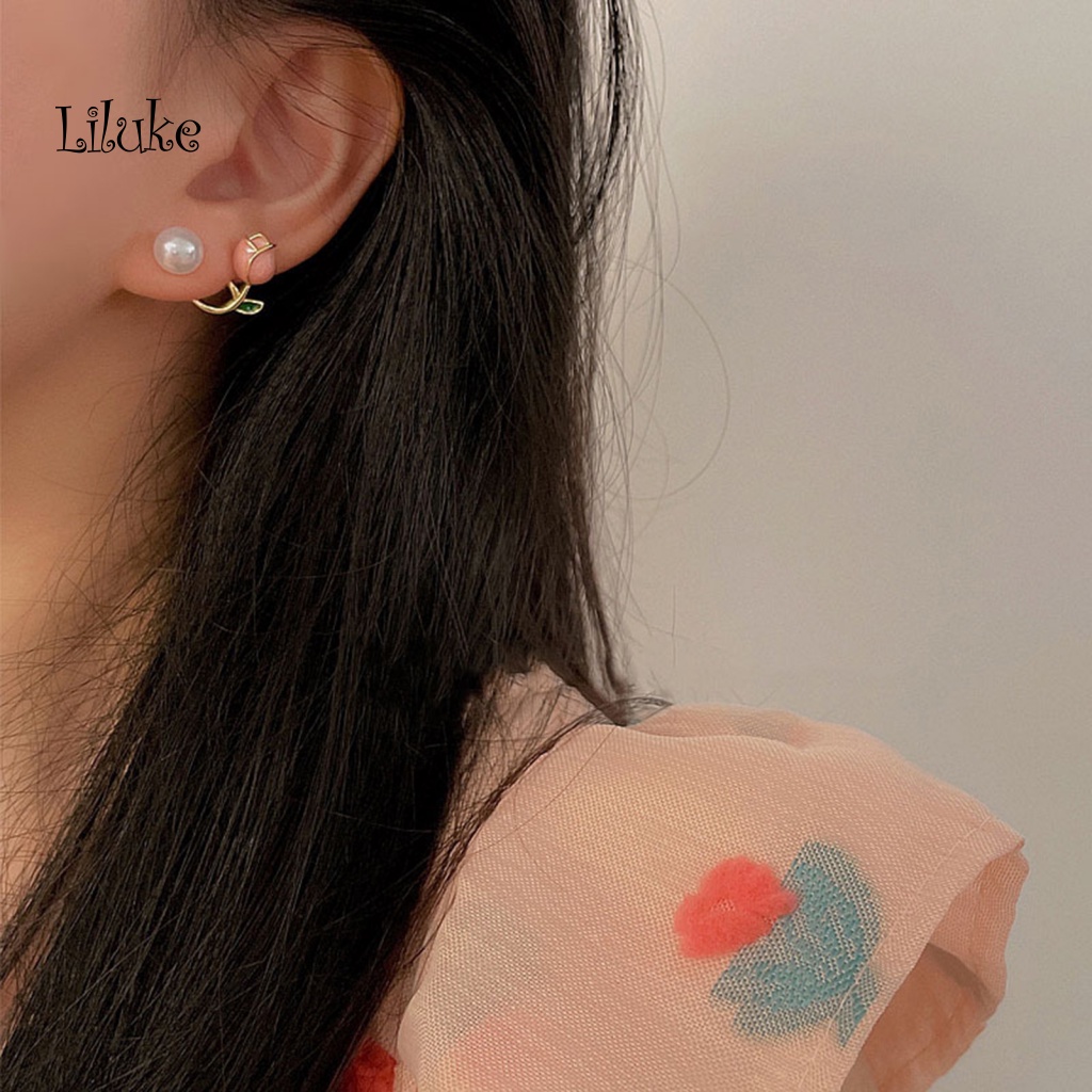 Đôi Khuyên Tai HìNh Hoa Tulip ThờI Trang Cho Nữ