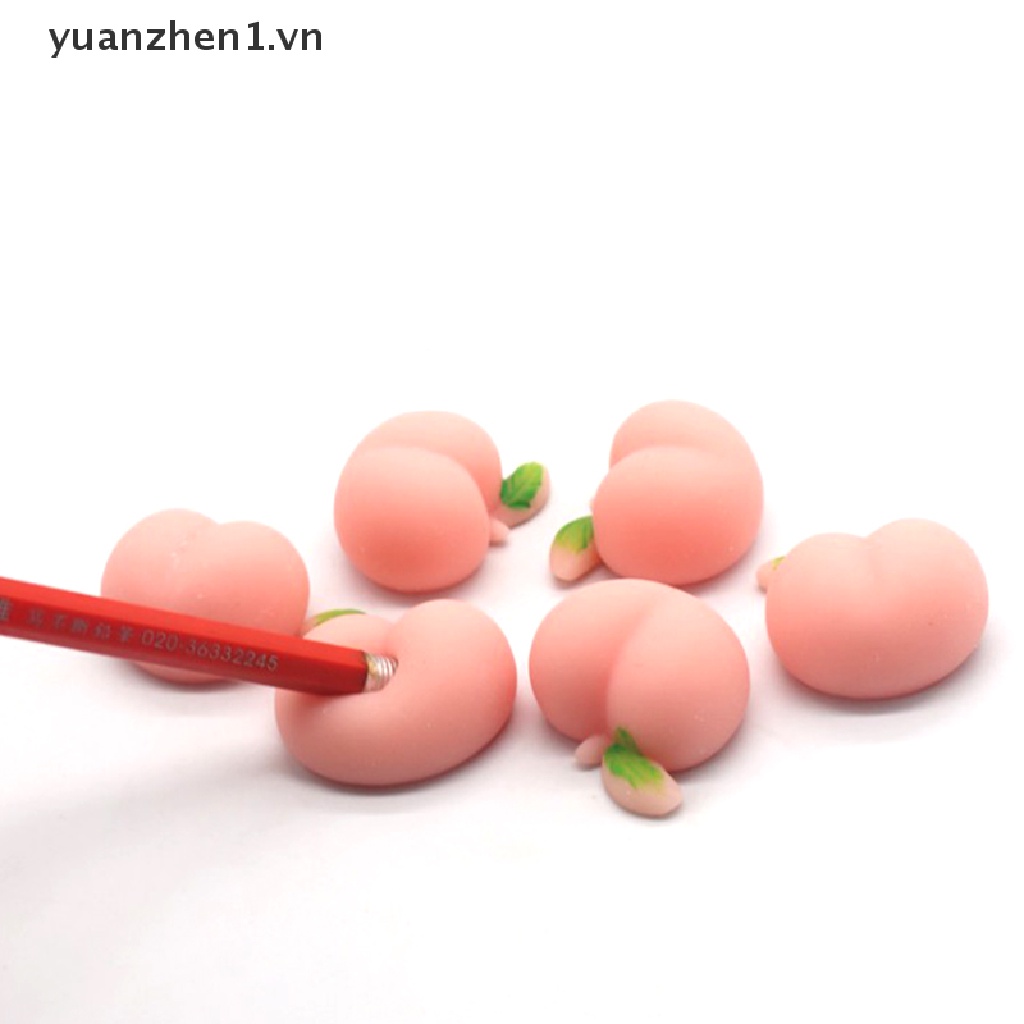 Đồ Chơi Mềm Dẻo Giảm Stress Hình Dáng Quả Đào Xinh Xắn