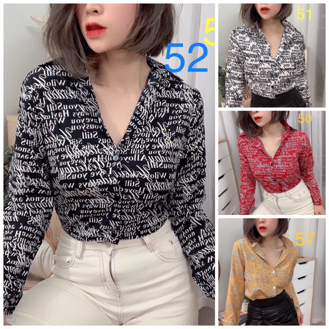 [FREESHIP] 50 mẫu Áo sơ mi lụa nhật HOT HIT