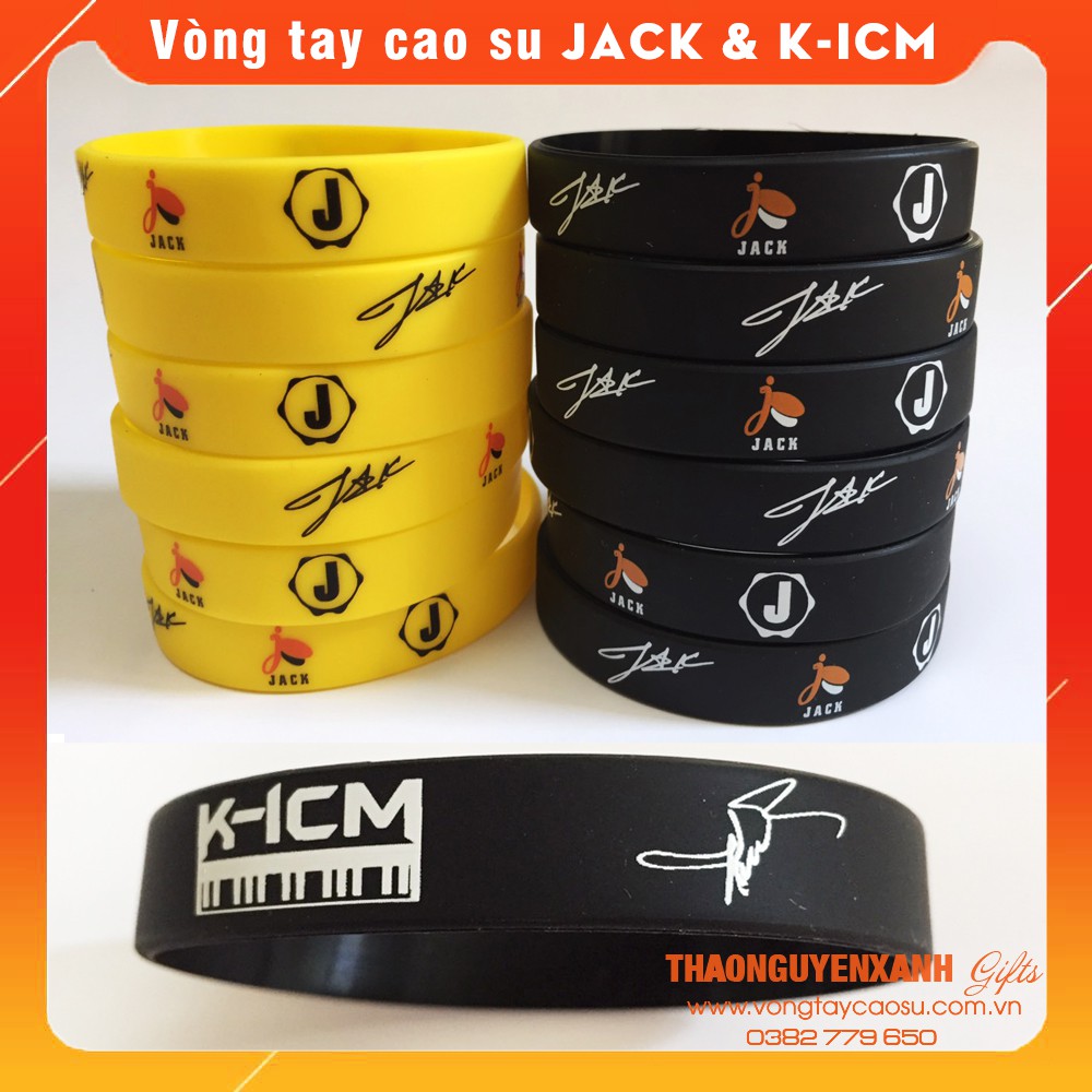 Vòng tay cao su Jack J97 & K ICM