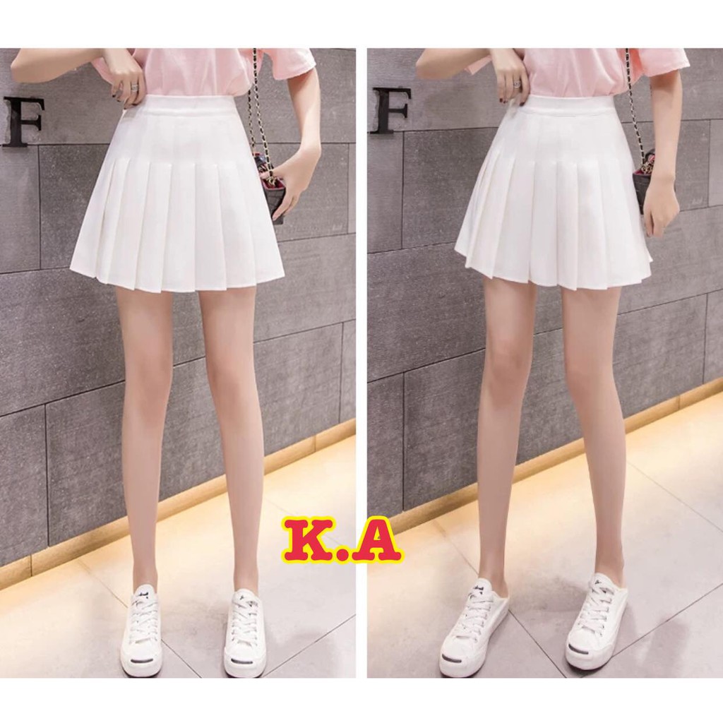 Chân váy tennis chất kaki dãn KAN0519