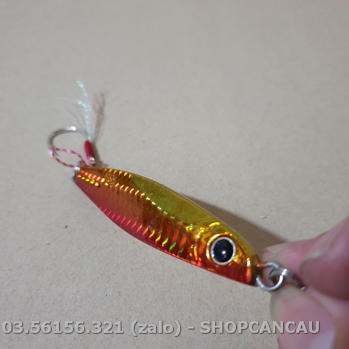 Mồi Câu Lure Mồi Cá Sắt JIG 60g