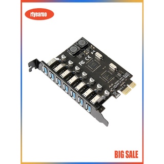 Usb Pcie Adapter 7 Cổng Usb 3.0 Hub Pcie Adapter Pci-E Usb Controller