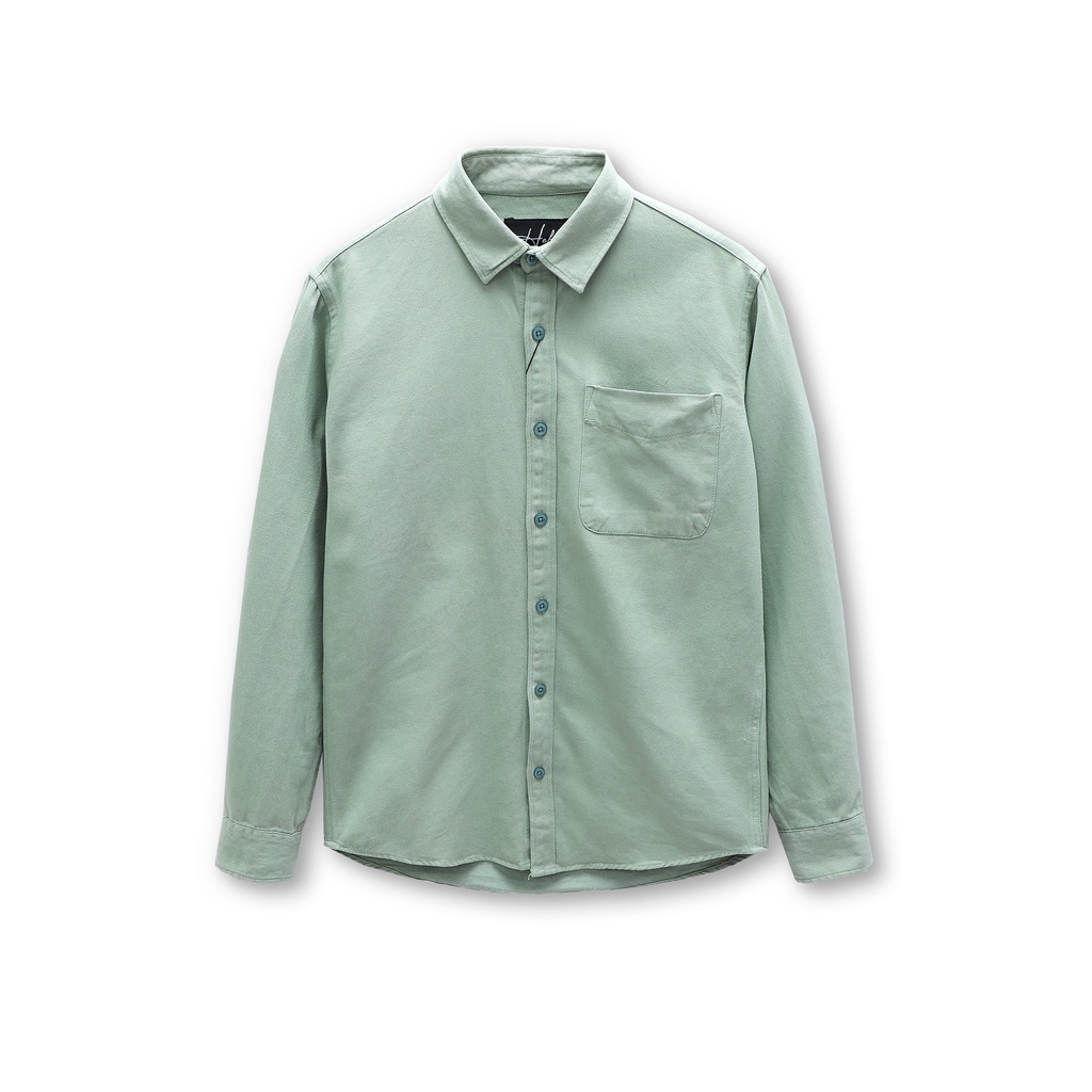 Sơ mi nam kaki dài tay HEBOZ, form slimfit mang phong cách trẻ trung năng động 5 màu - 00001129