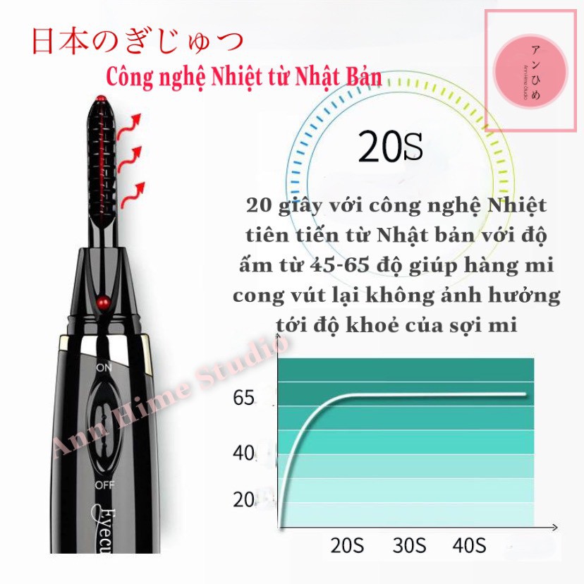 MÁY UỐN MI NHIỆT CÔNG NGHỆ NHẬT BẢN MỚI NHẤT 2021/ máy uốn mi bằng nhiệt nhật bản