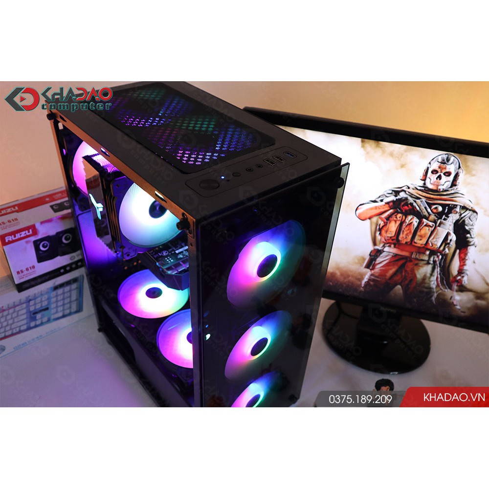 Máy tính chơi game Core I5 + Màn 22" FullHD LOL, CS:GO, Fifa Online 4, Valorant | BH 36 tháng tặng phím chuột, pad, loa | BigBuy360 - bigbuy360.vn