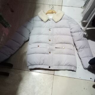 Áo phao béo cổ lông siêu đẹp