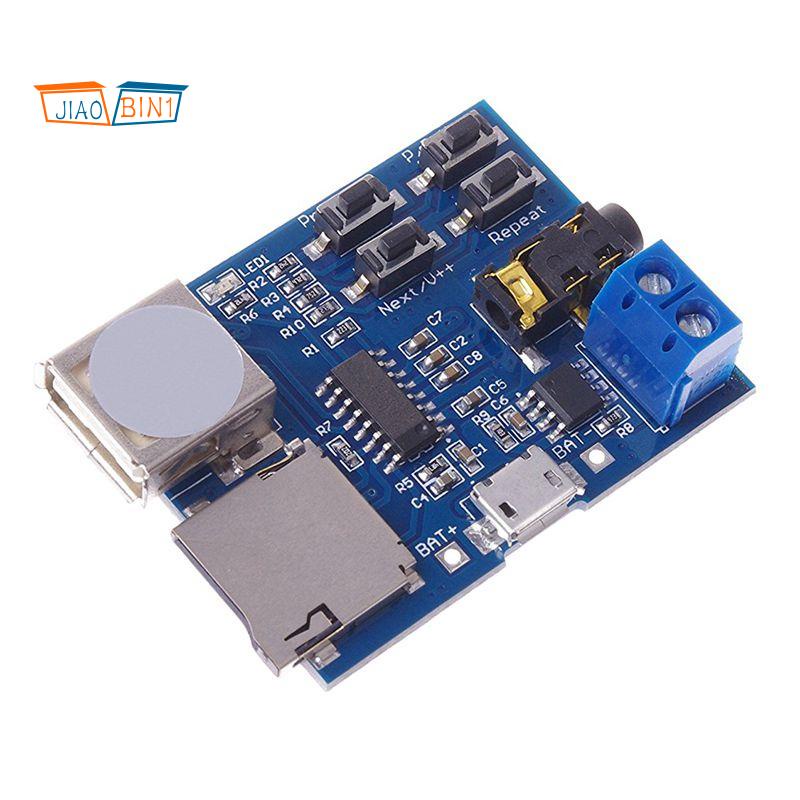Bảng mạch giải mã âm thanh Mp3 Mp3 hỗ trợ thẻ TF USB