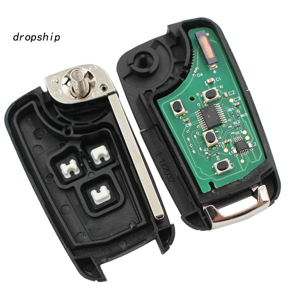 Chìa khóa điều khiển từ xa 3 nút DP ID46 chip 3 cho xe hơi Chevrolet Cruze Aveo Orlando