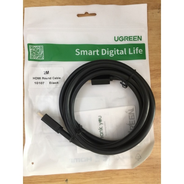 Cáp HDMI dài 2m hỗ trợ Ethernet 4K*2K ugreen 10107