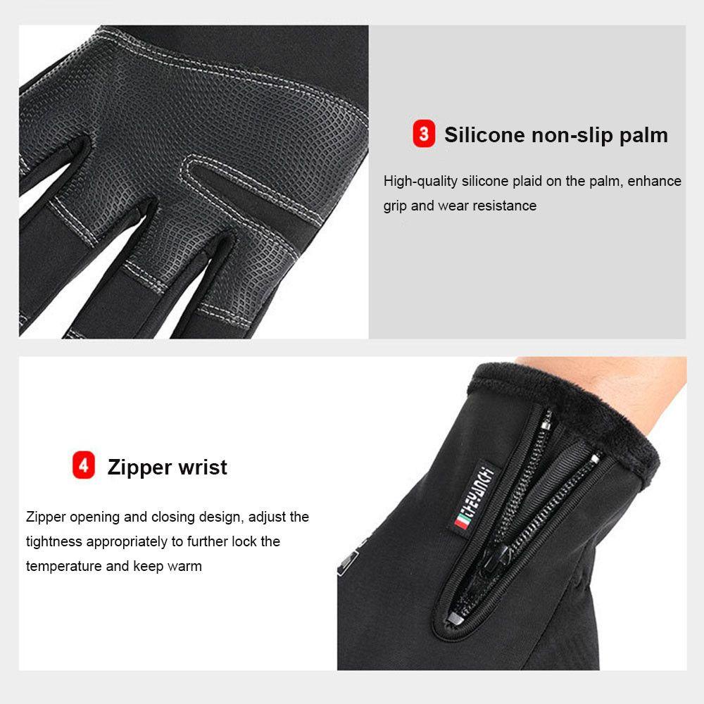 Găng Tay Thể Thao Ngoài Trời Chống Thấm Nước Giữ Ấm Mùa Đông LAYOR1 Sự Bảo
