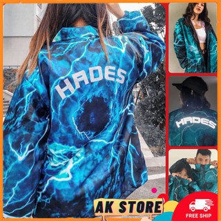 [Kèm Quà] ÁO KHOÁC DÙ 3D Hades Phản Quang Sấm Sét (M1180 - Kèm Video Ảnh Thật) - AK.STORE