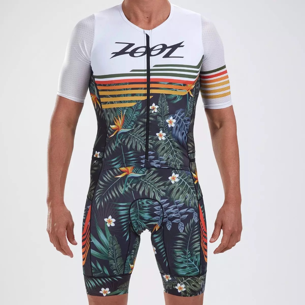 Bộ quần áo trisuit nam ZOOT Mens LTD Tri Aero FZ Racesuit – Waikoloa