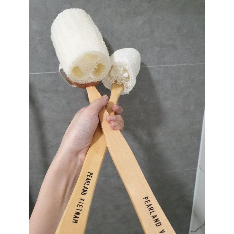 Bàn Chải Kỳ Lưng - Bàn Chải Tắm - Tẩy Da Chết Từ Xơ Mướp Tự Nhiên | BigBuy360 - bigbuy360.vn