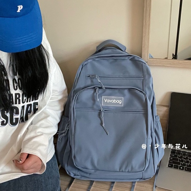 Balo đi học Logo VAVABAG không thấm nước phong cách Ulzzang