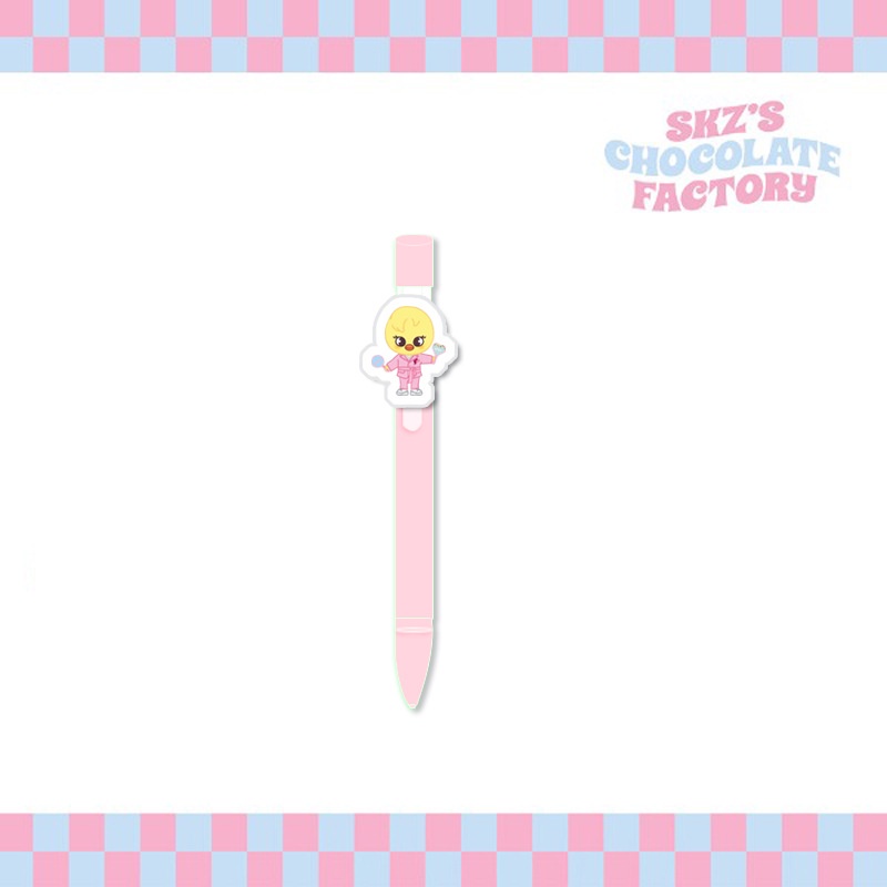 Bút Bi Họa Tiết Hoạt Hình Nhóm Nhạc Kpop Stray Kids Mới