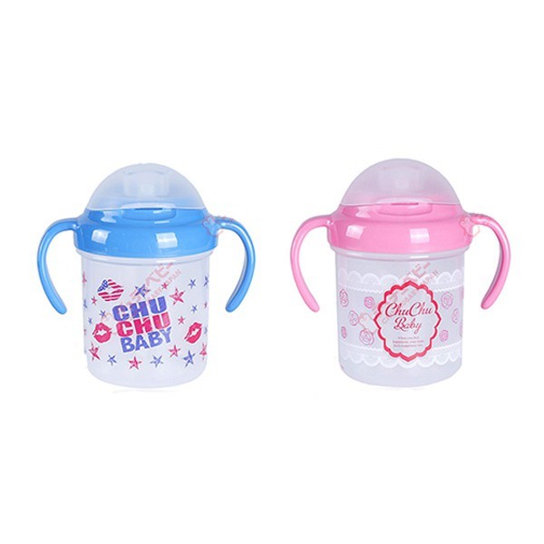 Bình nước có ống hút Chuchubaby  200ml (trên 8 tháng)