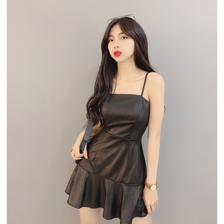 Đầm 2 dây chữ A