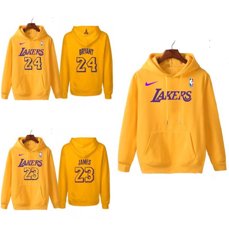 NEW  Áo Lakers Hoodie Jacket James23 Bryant24 NBA for KIDS/ADULT/PLUSSIZE